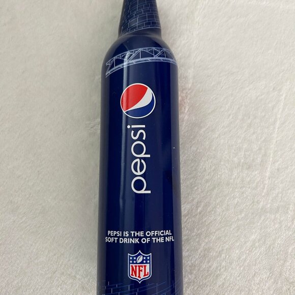Set of 2 Limited Edition Colts Super Bowl XLV1 Aluminum Pepsi Bottles - Picture 11 of 11